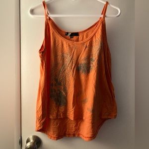 Orange small summer top✨